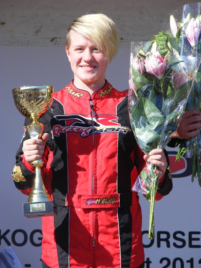 Malin Blads CV tæller blandt andet et mesterskab i den norske serie Shortcars, samt masser af gode år i karting
